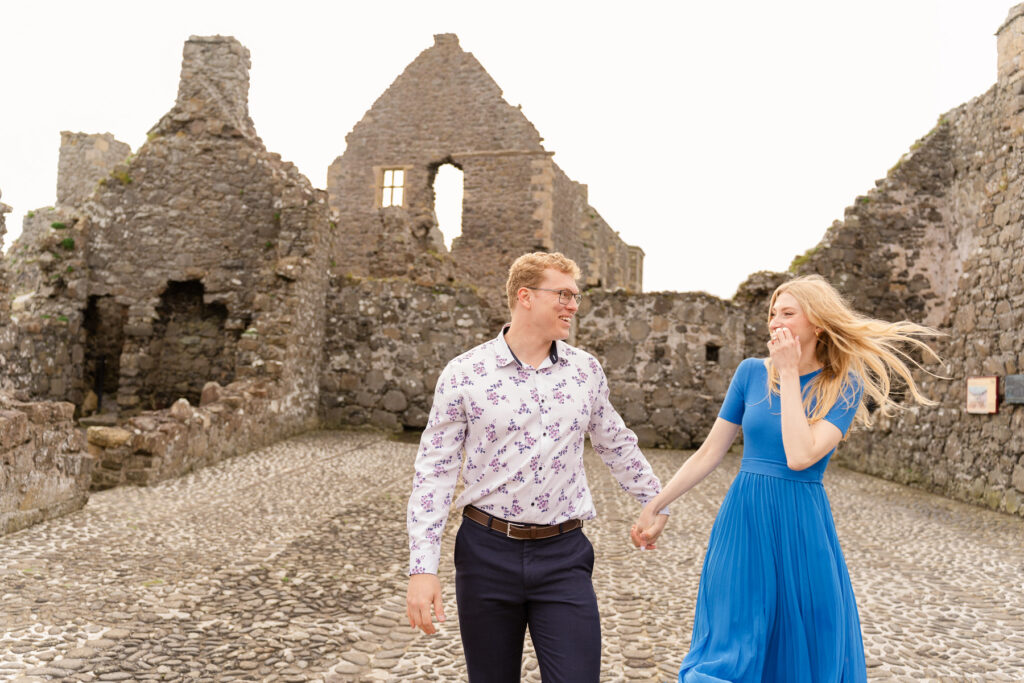 Irish Castle Engagement Photos, Dunluce Castle Engagement Photos, Ontario Destination Wedding Photographer, Ontario Wedding Photographer, Caledon Wedding Photographer