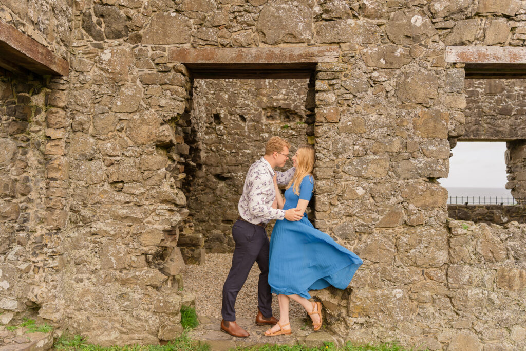 Irish Castle Engagement Photos, Dunluce Castle Engagement Photos, Ontario Destination Wedding Photographer, Ontario Wedding Photographer, Caledon Wedding Photographer