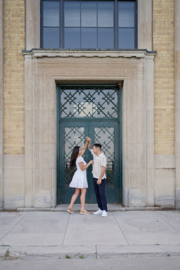 Caledon Wedding Photographer, Colourful Ontario Wedding Photographer, RC Harris Water Treatment Centre Engagement Photos